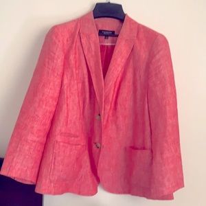 Talbots linen jacket